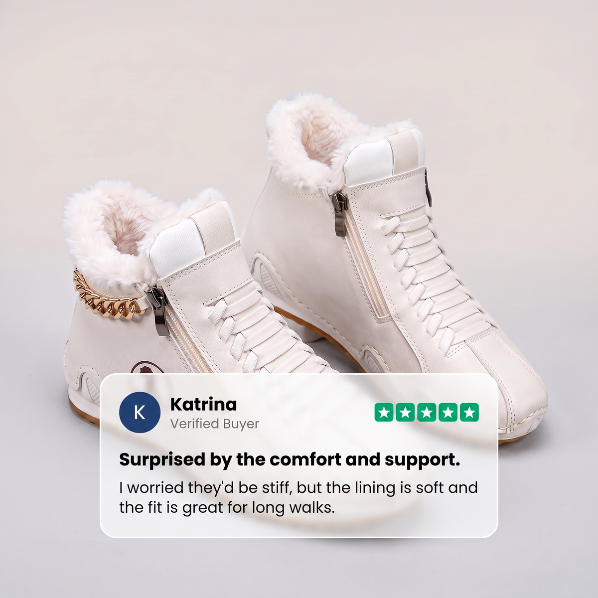 Wintershield Fur-Lined Boots