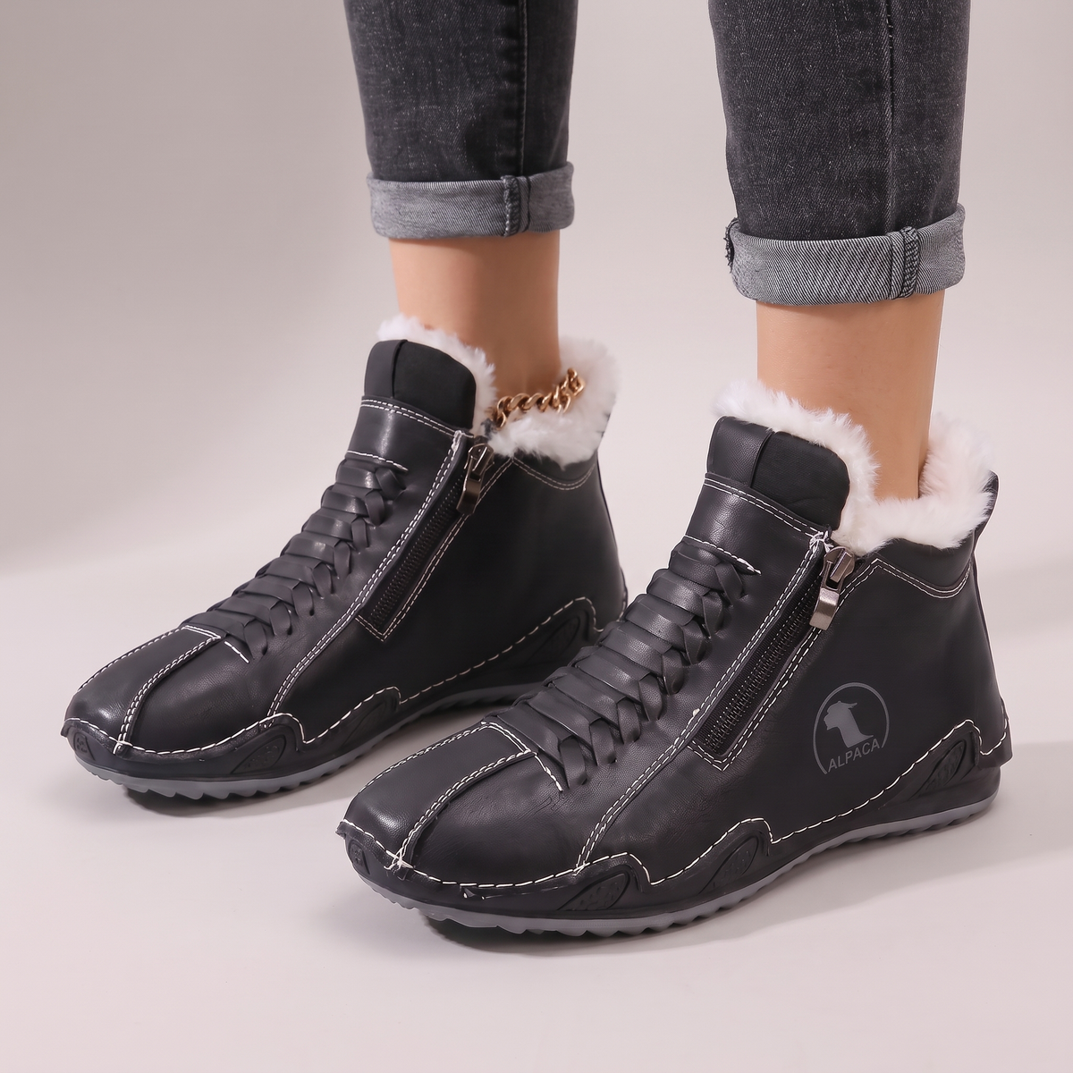 Wintershield Fur-Lined Boots