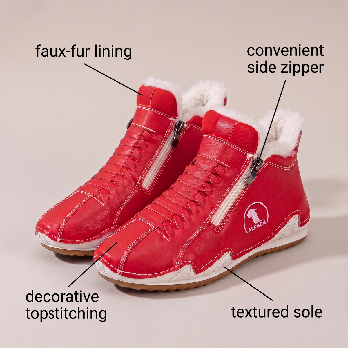 Wintershield Fur-Lined Boots