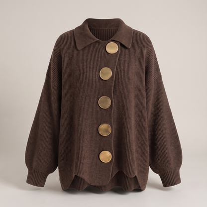 REFINED LAYER KNIT CARDIGAN