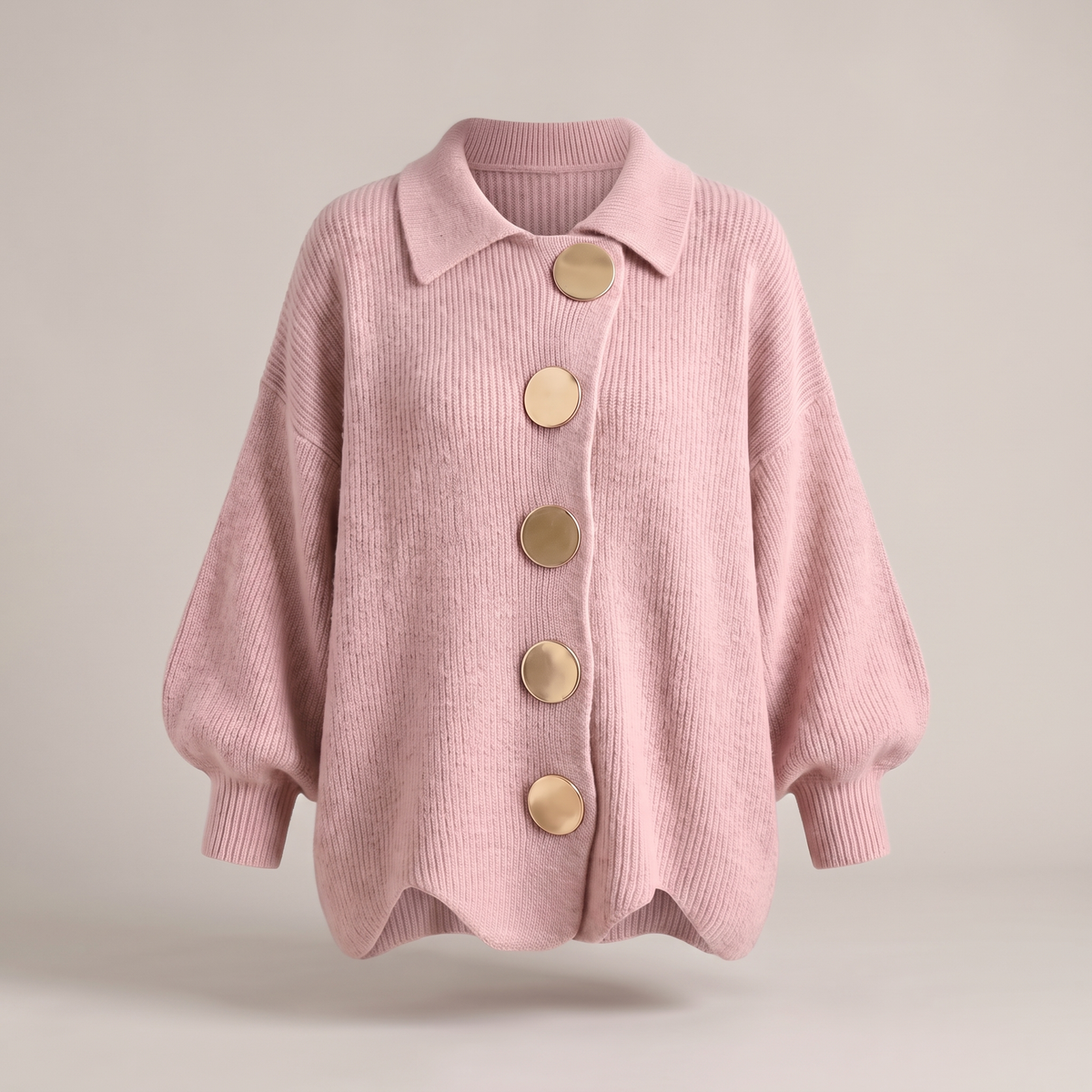 REFINED LAYER KNIT CARDIGAN