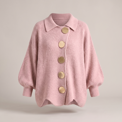 REFINED LAYER KNIT CARDIGAN