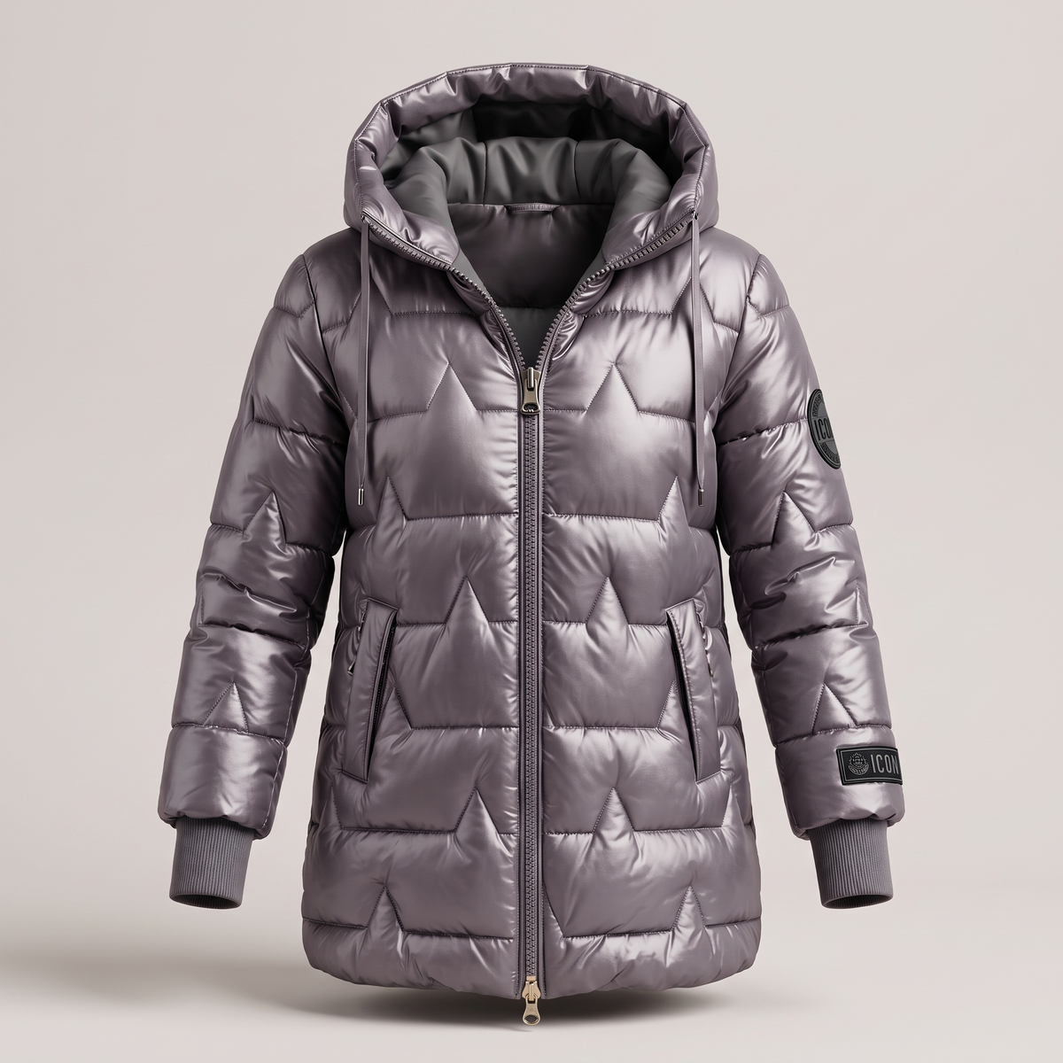 Luxury Warm Hooded Coat