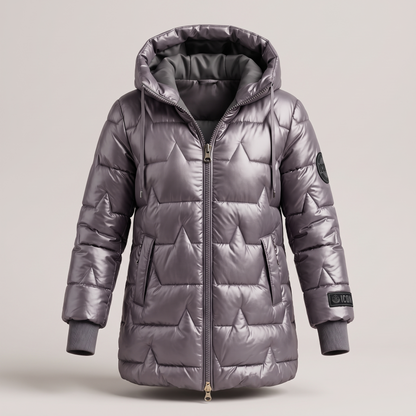 Luxury Warm Hooded Coat