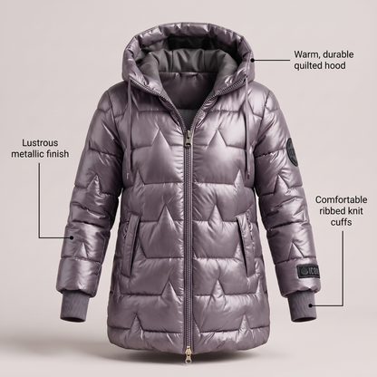 Luxury Warm Hooded Coat
