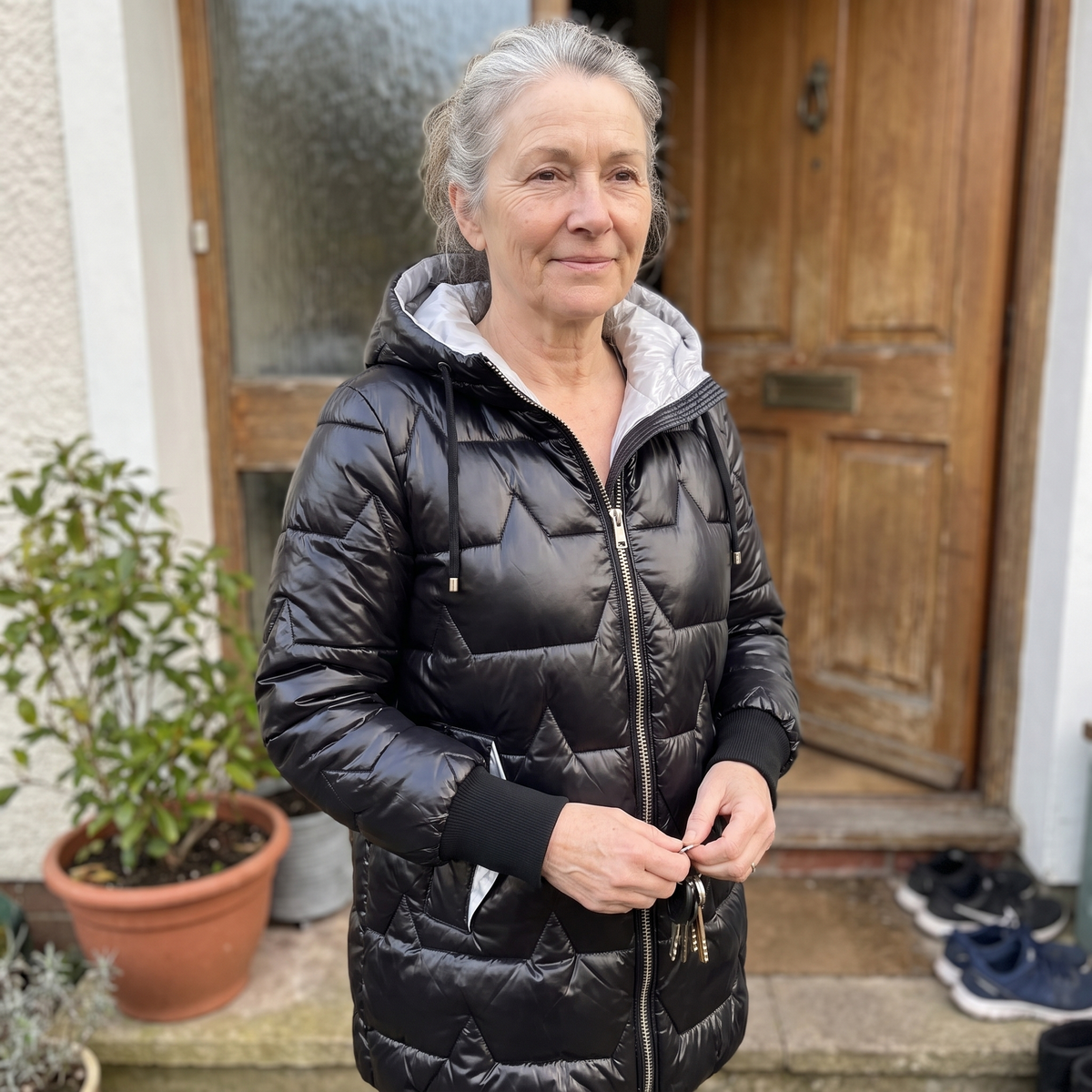 Luxury Warm Hooded Coat