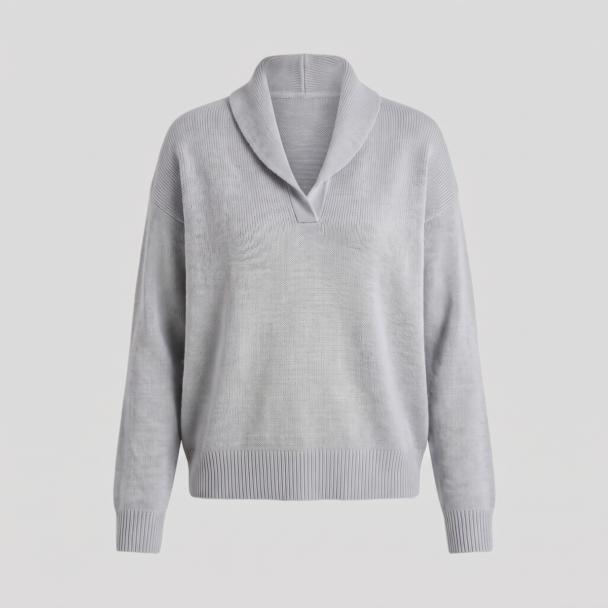 Classic V-Neck Knit Jumper