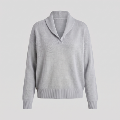 Classic V-Neck Knit Jumper