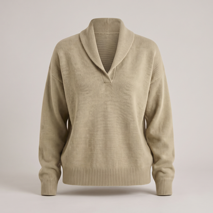 Classic V-Neck Knit Jumper