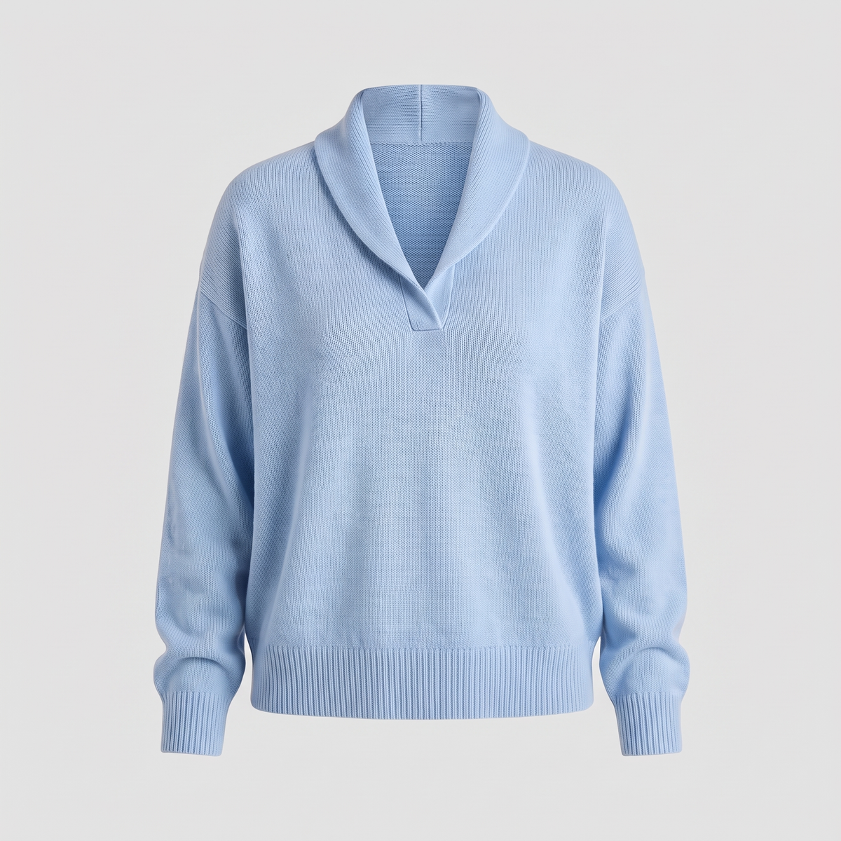 Classic V-Neck Knit Jumper