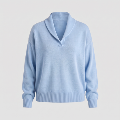 Classic V-Neck Knit Jumper