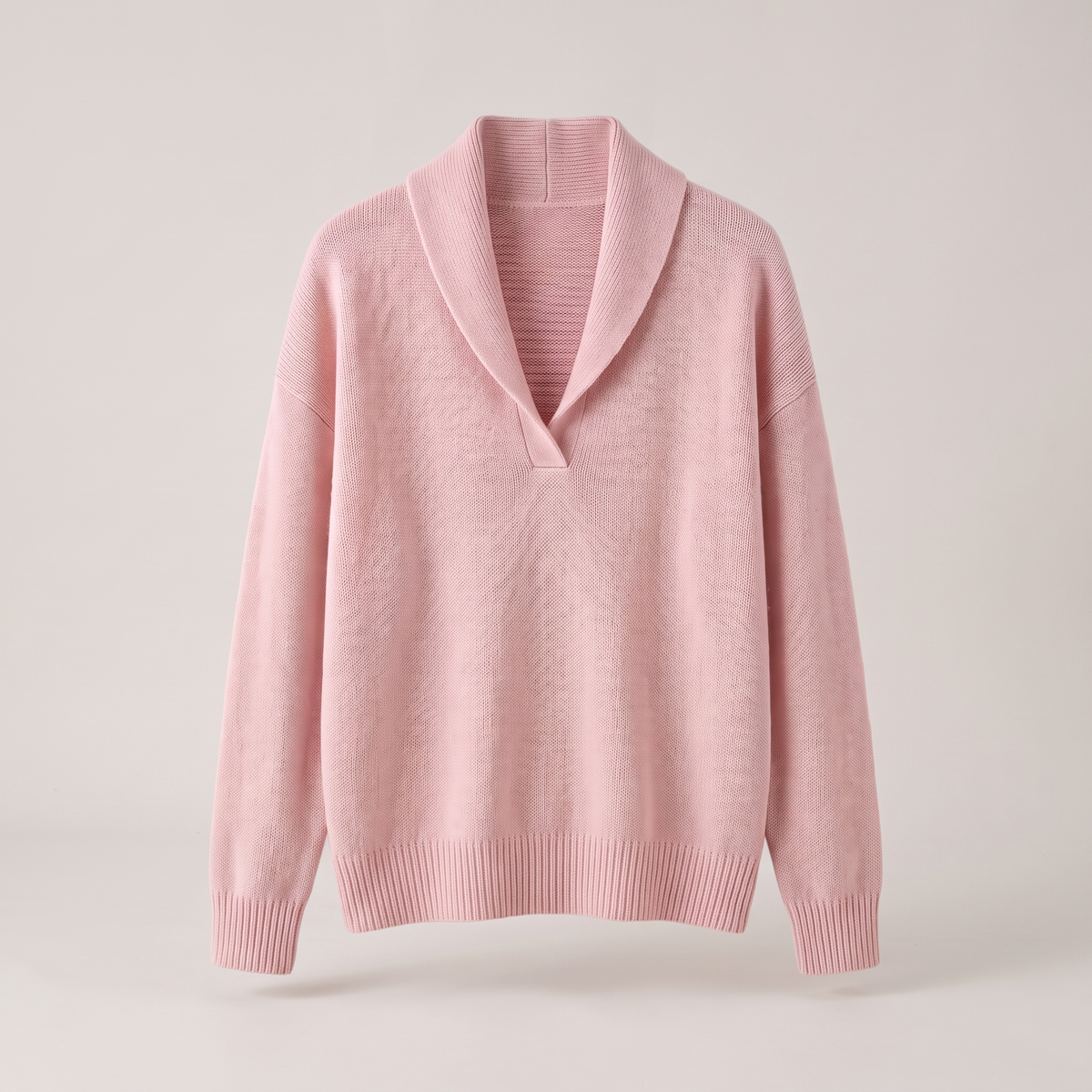 Classic V-Neck Knit Jumper