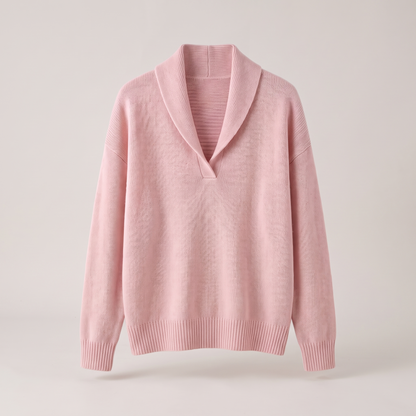 Classic V-Neck Knit Jumper